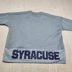 Syracuse Sweatshirt Men Medium Player Issue Warm Up Nike Boxy Fit NCAA Dri Fit